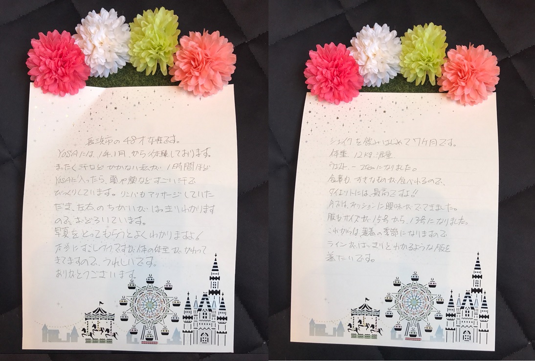 Ｙさまの体験談